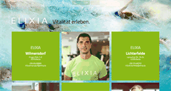 Desktop Screenshot of elixia.de