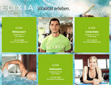 Tablet Screenshot of elixia.de